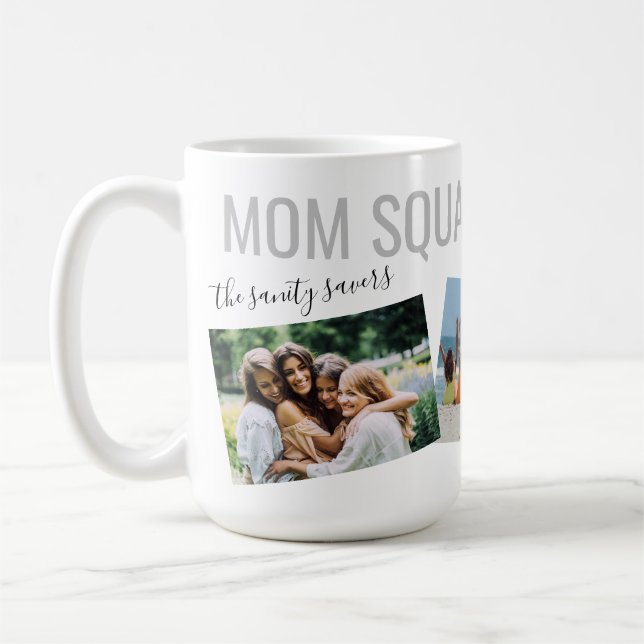 Caneca De Café Personalizar Fotografia no Quadrado dos Melhores A (Esquerda)