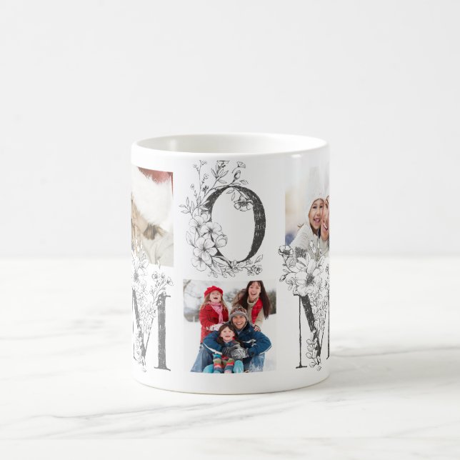 Caneca De Café Personalizar melhor | MOM | Várias Fotografias Flo (Centro)