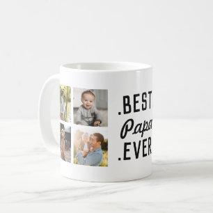 Caneca De Café Personalizar Melhor Papa Alguma Vez Fotografia