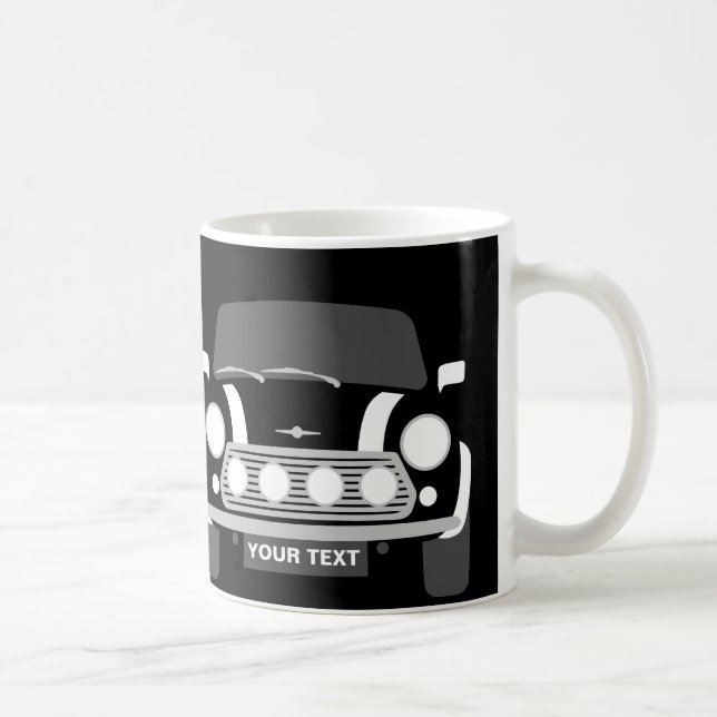 Caneca De Café PERSONALIZAR MINI CaR Coffee CLÁSSICO (Direita)