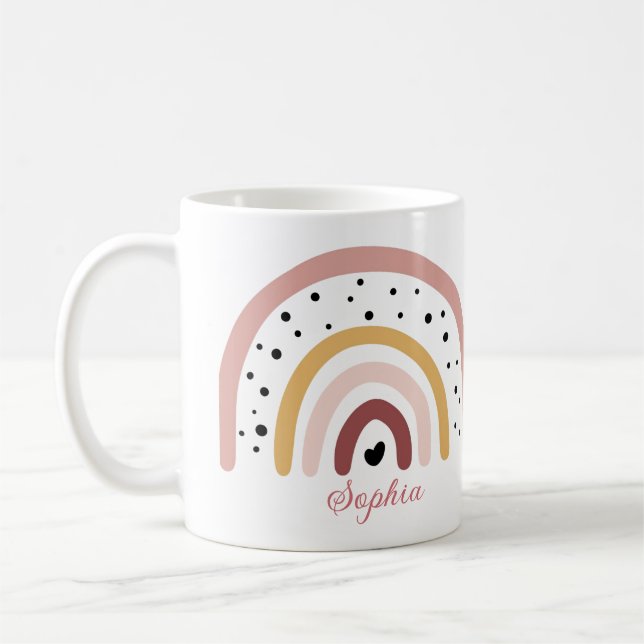 Caneca De Café Personalizar Mugs - Rainbow Salmon (Esquerda)