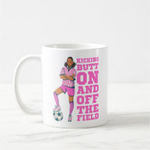 PERSONALIZAR MULHERES SOCCER MUG