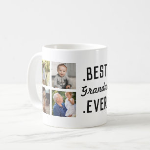 Caneca De Café Personalizar o melhor álbum de fotos de vovô nun
