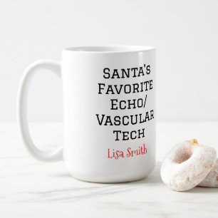 Caneca De Café Personalizar Papais noeis Favoritos Echo/Vascular