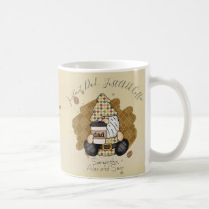 Caneca De Café Personalizar para Pai de Lover de Café Vintage