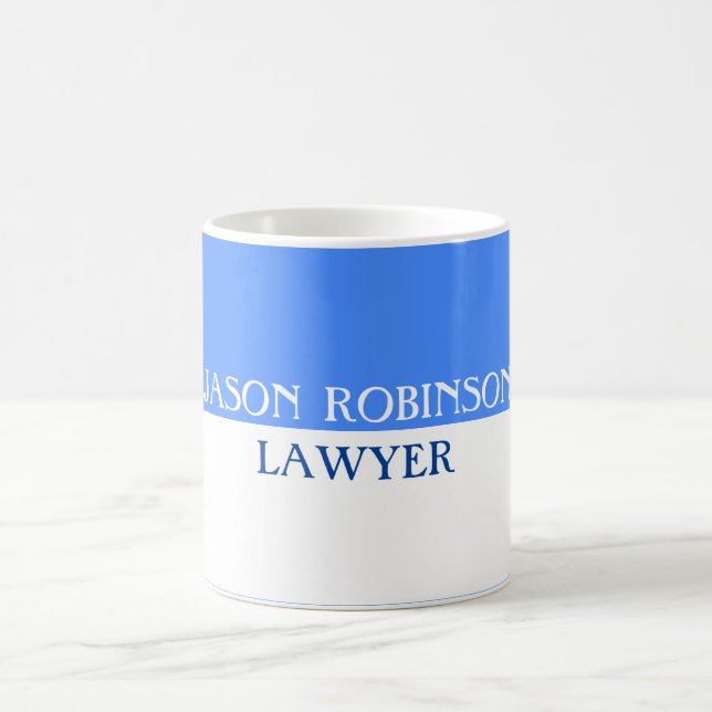 Caneca De Café Personalizar semirbranco preto (Centro)