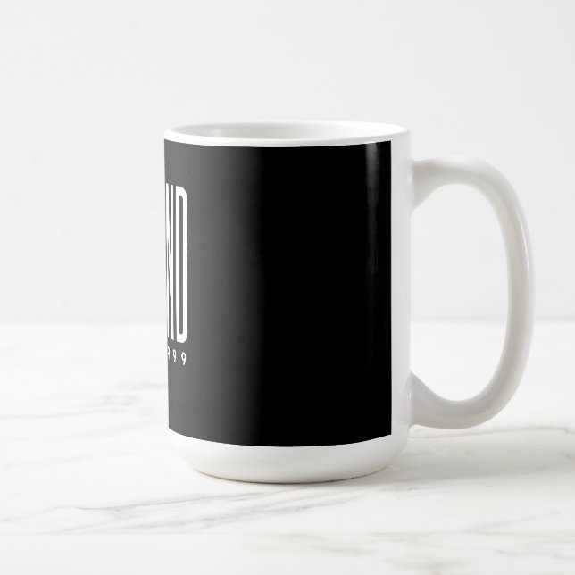 Caneca De Café Personalizar Texto para Marido Personalizar Mensag (Direita)
