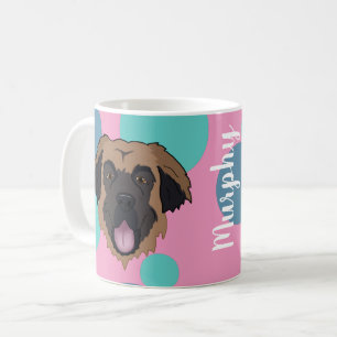 Caneca De Café Personalizável Leonberger