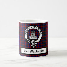 Personalizável para Clan Machlachlan Crest e Tarta