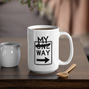 Caneca de Café Personalizável Um Jeito Meu Jeito