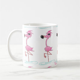 Caneca De Café Personalize Esta Flamingo Mug Divertida