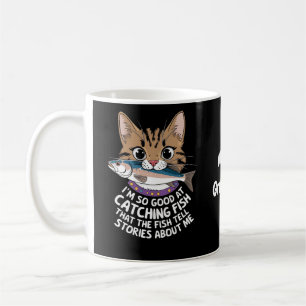 Caneca De Café Personalize Eu Sou Tão Bom Em Pescar