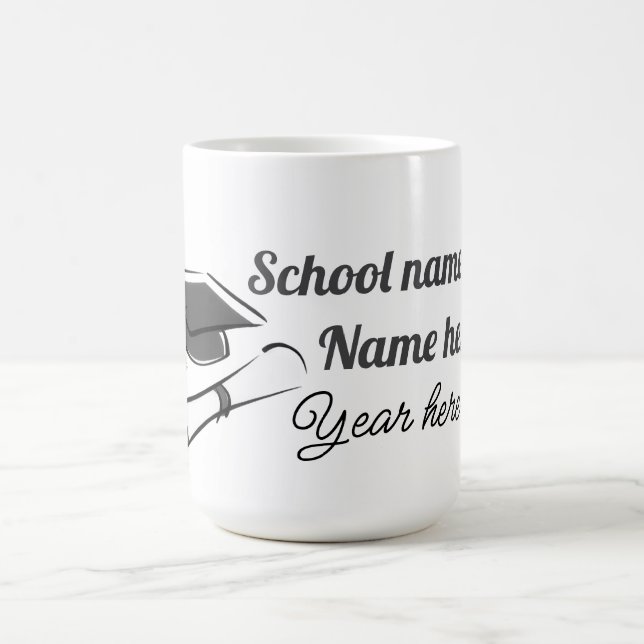 Caneca De Café Personalize Graduation Balloon (Centro)