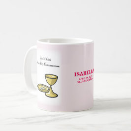 Caneca De Café Personalize, Menina Especial, Primeira Comunhão