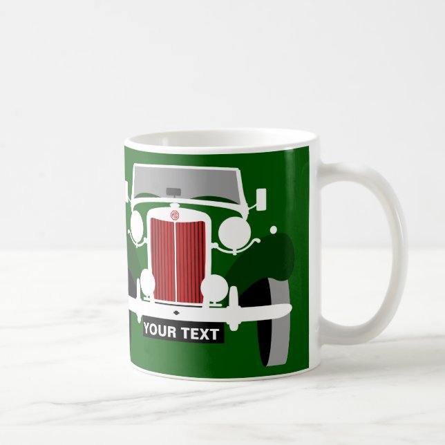 CANECA DE CAFÉ PERSONALIZE O CARRO DE ESPORTES DE MG TD DO (Direita)