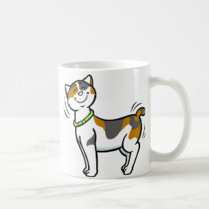 Caneca De Café PERSONALIZE o DIA DE AS MÃES bonito do gato