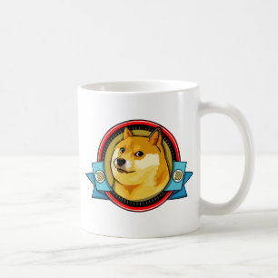Caneca De Café Personalize o Doge Meme com seu próprio texto