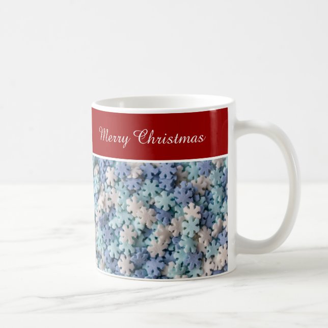 Caneca De Café Personalize um nobre Feliz Natal para você! (Direita)