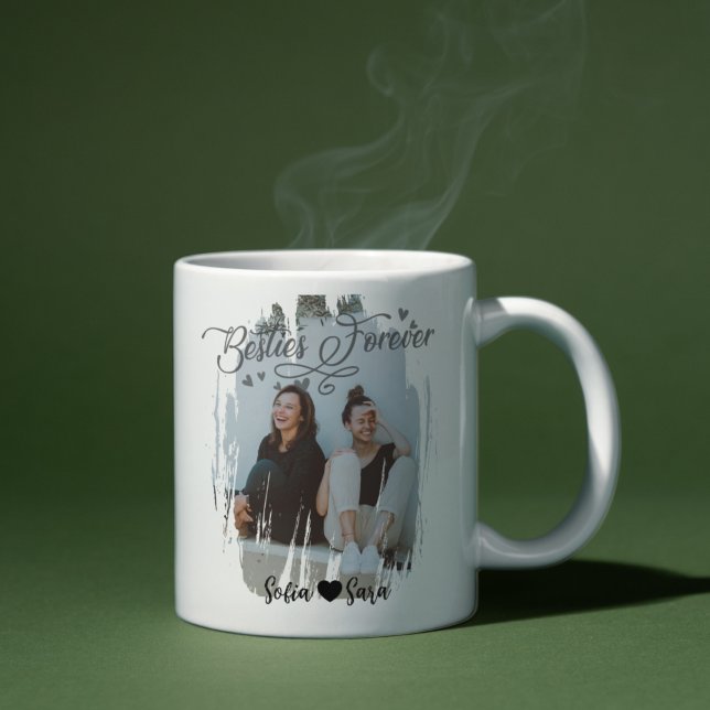 Caneca De Café Personalized Best Friend Mug with Photo | BFF Gift (Personalized Best Friend Mug with Photo | BFF Gift


)