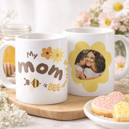 Caneca De Café Personalized Best Mom Ever Photo Mug