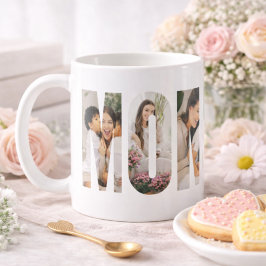 Caneca De Café Personalized Best Mom Ever Photo Mug