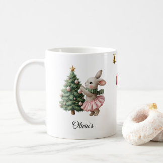 Caneca De Café Personalized Christmas Mug Custom Name Holiday Cup