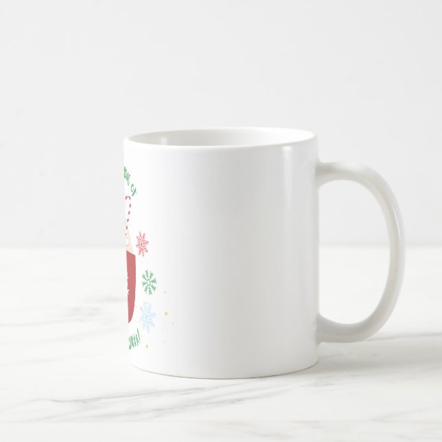 Caneca De Café Personalized Christmas Mug | This Is My Mug of Chr (Direita)