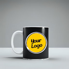 Caneca De Café Personalized Company Logo  | Custom Business Gift 