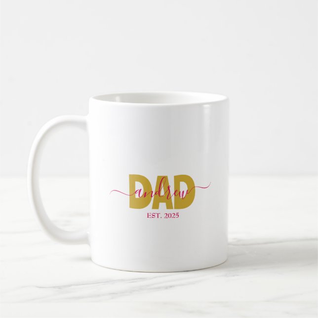 CANECA DE CAFÉ PERSONALIZED DAD TO BE (Esquerda)