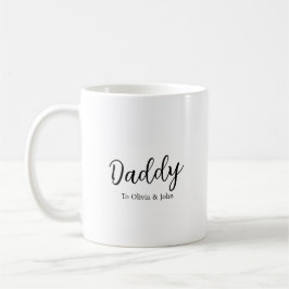 Caneca De Café Personalized Daddy