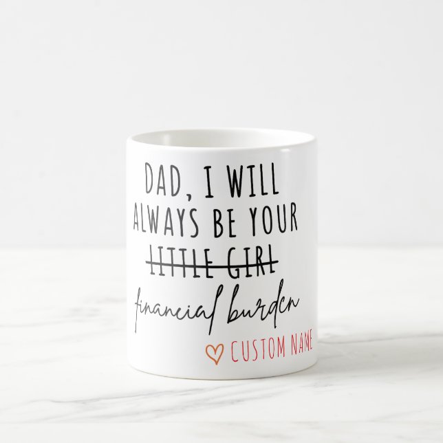 Caneca De Café Personalized Funny Mug for Dad (Centro)