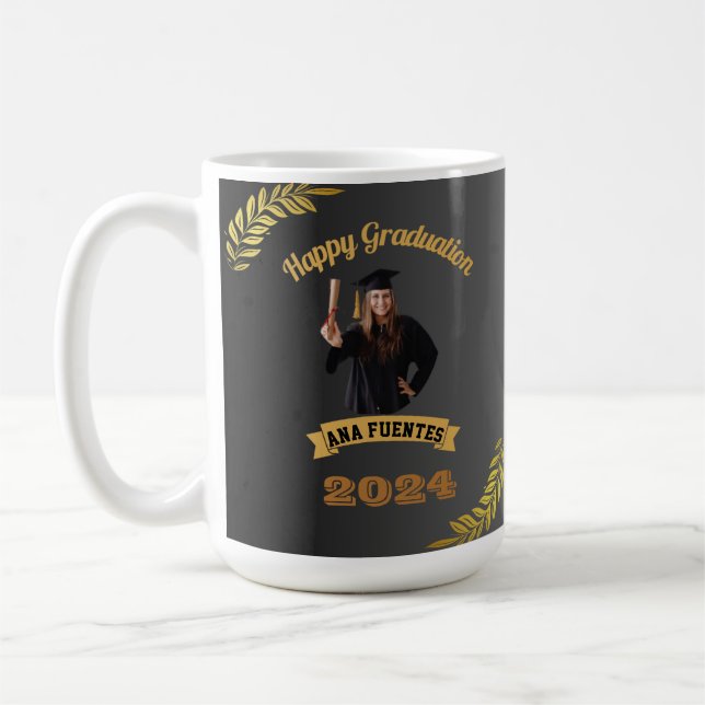 Caneca De Café personalized graduation mug (Esquerda)