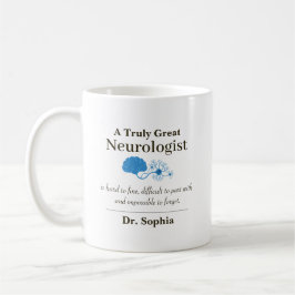 Caneca De Café Personalized Great Neurologist Appreciation Gift