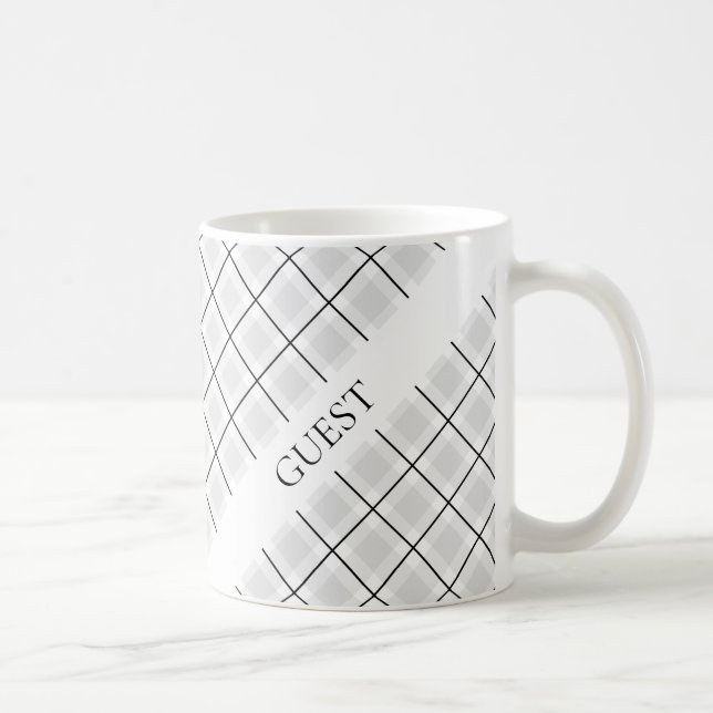 Caneca De Café Personalized Guest Mugs (Direita)