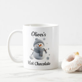 Caneca De Café Personalized Hot Chocolate Mug for Kids