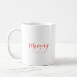 Caneca De Café Personalized Mommy 