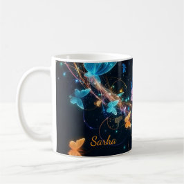 Caneca De Café Personalized Mystic Butterfly Mug