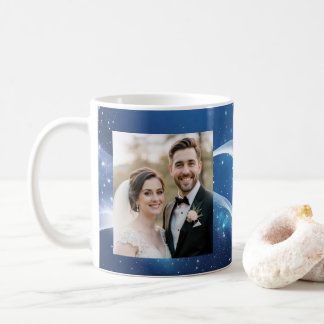 Caneca De Café Personalized Our 1st Christmas Photo Mug