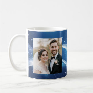 Caneca De Café Personalized Our 1st Christmas Photo Mug