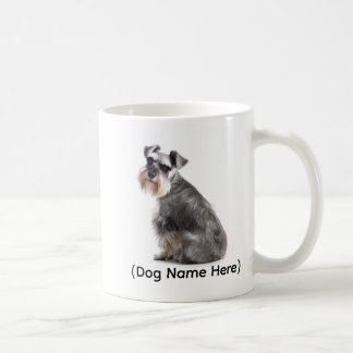 Caneca De Café Personalized Schnauzer “I Own You”
