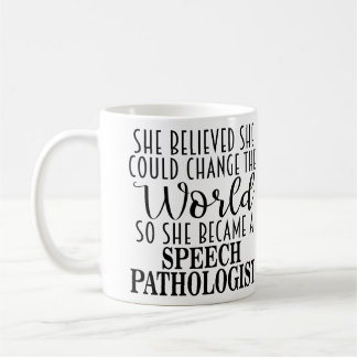 Caneca De Café Personalized Speech Pathologist Gift Mug