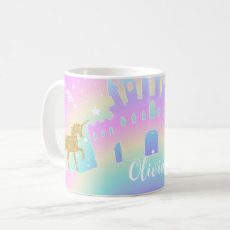 Caneca De Café Personalized Unicorn Mug - Gift for Unicorn Lovers