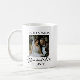 Caneca De Café Personalized Wedding Photo Coffee Mug | Custom
