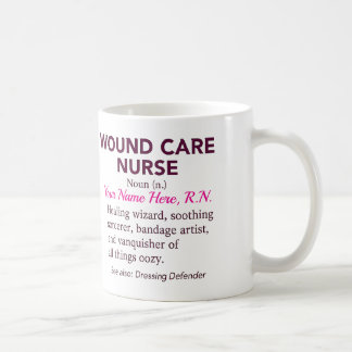 Caneca De Café Personalized Wound Care Nurse Definition Gift