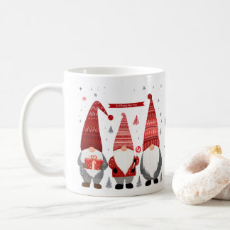 Caneca De Café Personized Christmas Gnome Mug