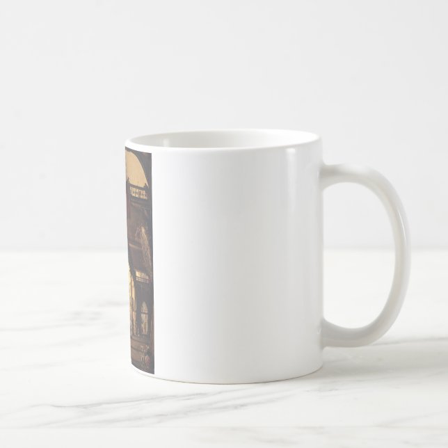 Caneca De Café Perspectiva com um Portico (Direita)