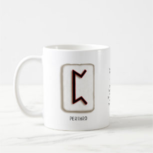 Caneca De Café Perthro RuneStone