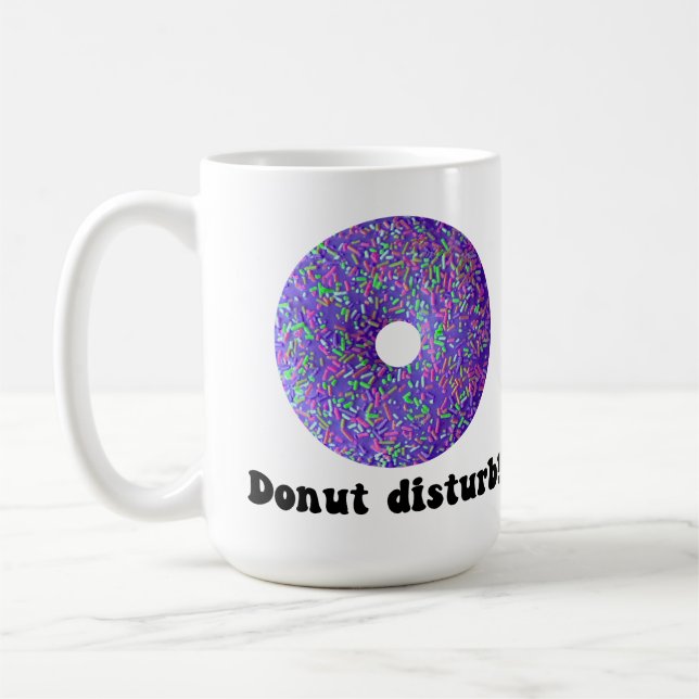 Caneca De Café Perturbação da rosquinha (Esquerda)