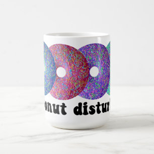 Caneca De Café Perturbação da rosquinha