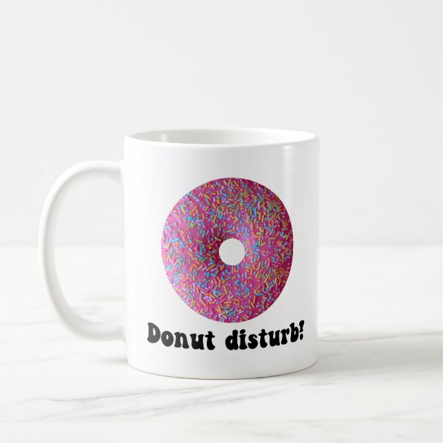 Caneca De Café Perturbação da rosquinha (Esquerda)